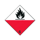 Productafbeelding ADR Sticker Zelfontbrandende Stof klein