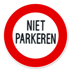 Productafbeelding Niet Parkeren Bord klein