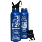 Productafbeelding Boeven Borrel Drinkfles Blauw klein