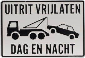 Productafbeelding Uitrit Vrijlaten Bord large
