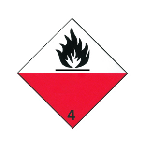 Productafbeelding ADR Sticker Zelfontbrandende Stof large