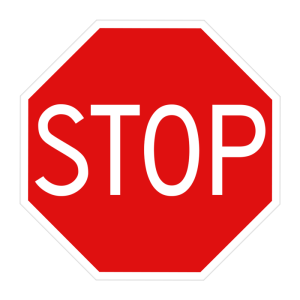 Productafbeelding Stopbord large