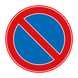 Productafbeelding Verkeersbord Parkeerverbod large
