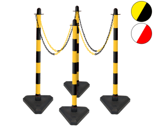 Productafbeelding Paaltjes met Afzetketting large