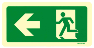 Productafbeelding Links Bord Nooduitgang large
