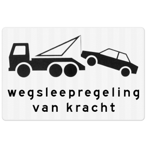 Productafbeelding Onderbord Wegsleepregeling large