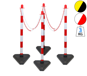 Productafbeelding Paal met Afzetketting large