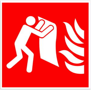 Productafbeelding Blusdeken Pictogram 20x20cm - PP large