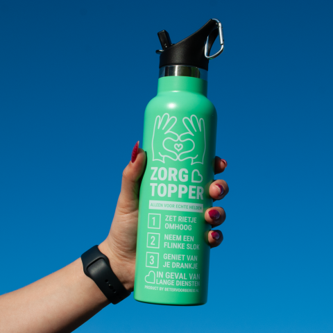 Productafbeelding ZorgTopper Drinkfles Mint 50 stuks small 5